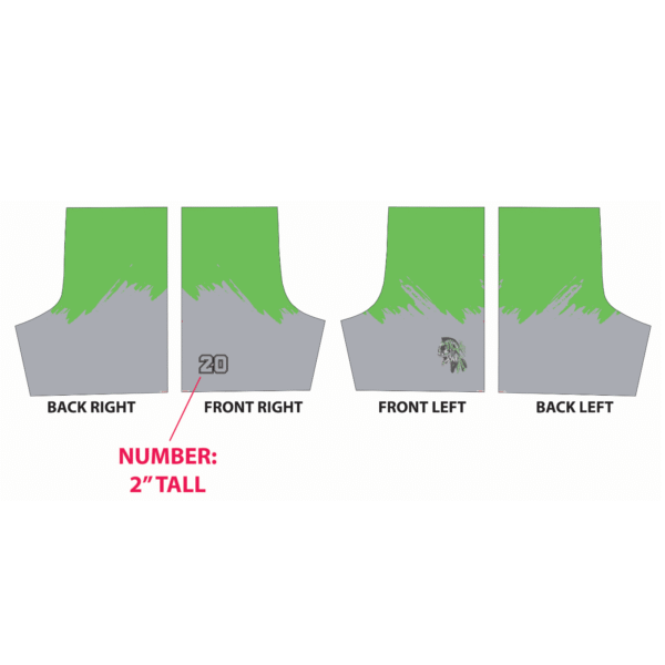 BDHL SUBLIMATED SHORTS