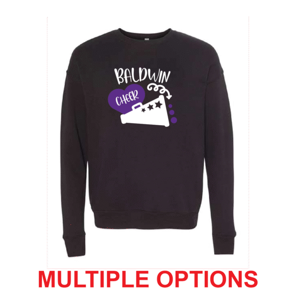 BWAA CHEER SOFT CREWNECK SWEATSHIRT