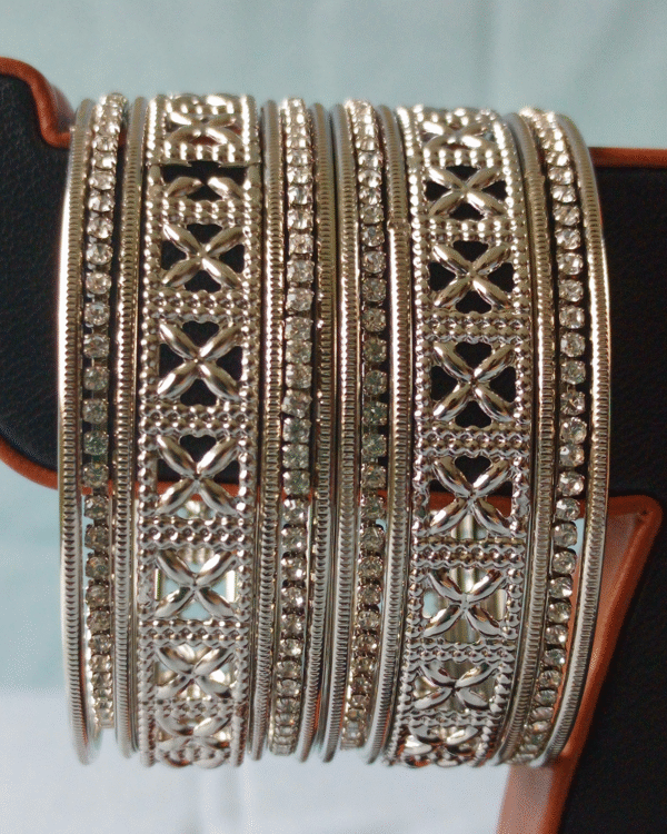 Silver Bangeles - Image 2