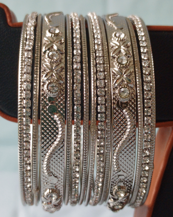 Silver Bangeles