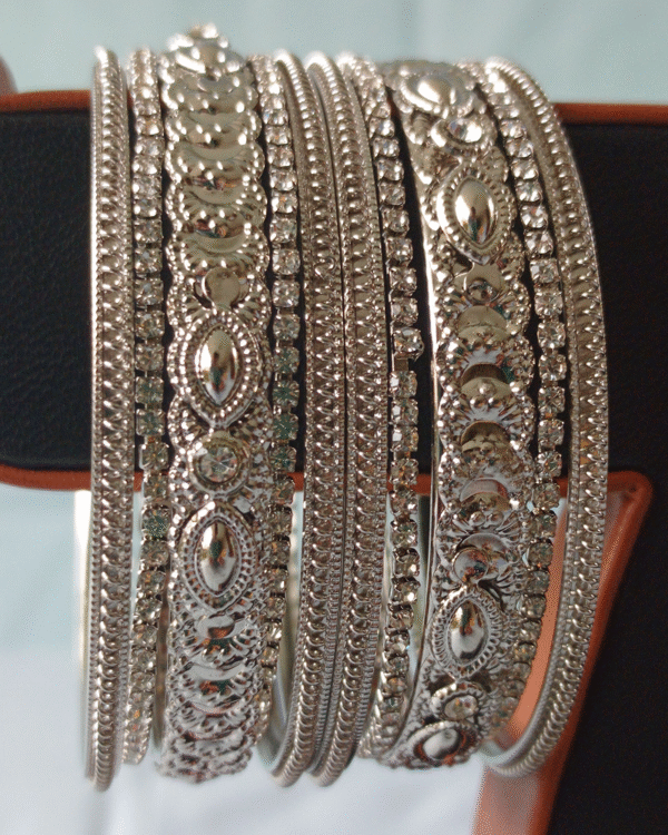 Silver Bangeles - Image 3