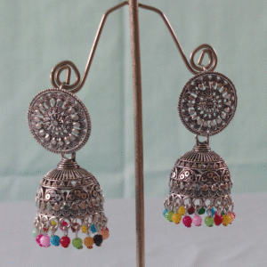 Twinkle Tassel Jhumkas