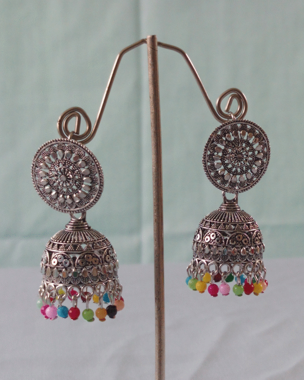 Twinkle Tassel Jhumkas