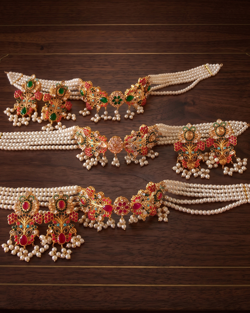 Multi Choker Necklace