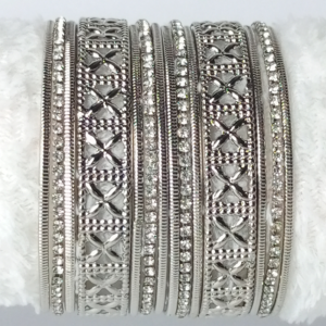 Silver Bangeles