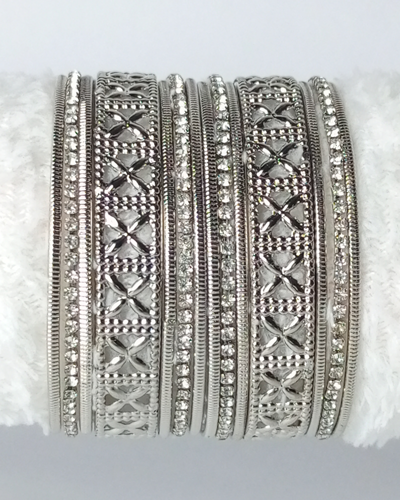 Silver Bangeles