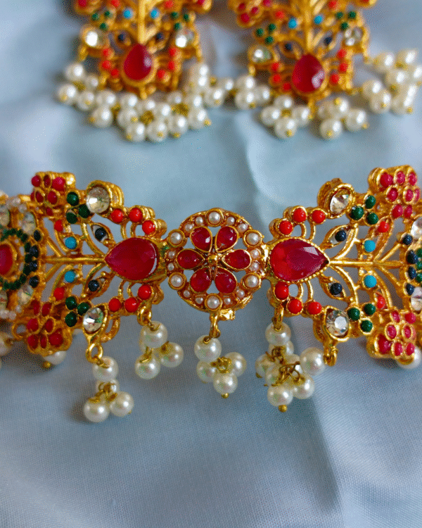 Multi Choker Necklace - Image 4