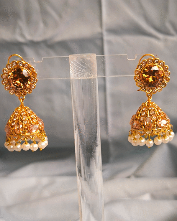 Stunning Jhumky Earrings - Image 4