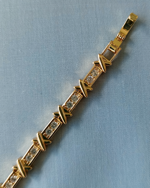 Diamond X Bracelet - Image 3