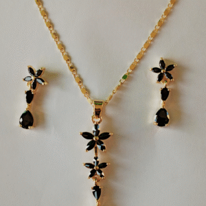 Radiant Garden Crystal Pendent Set