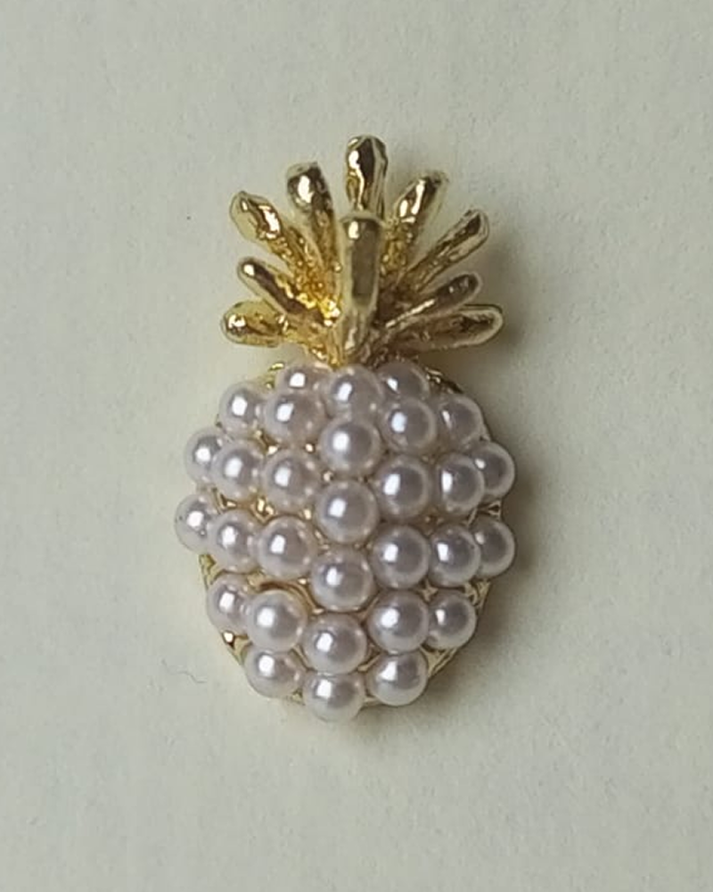 Pineapple Pearl Earrings - Image 3
