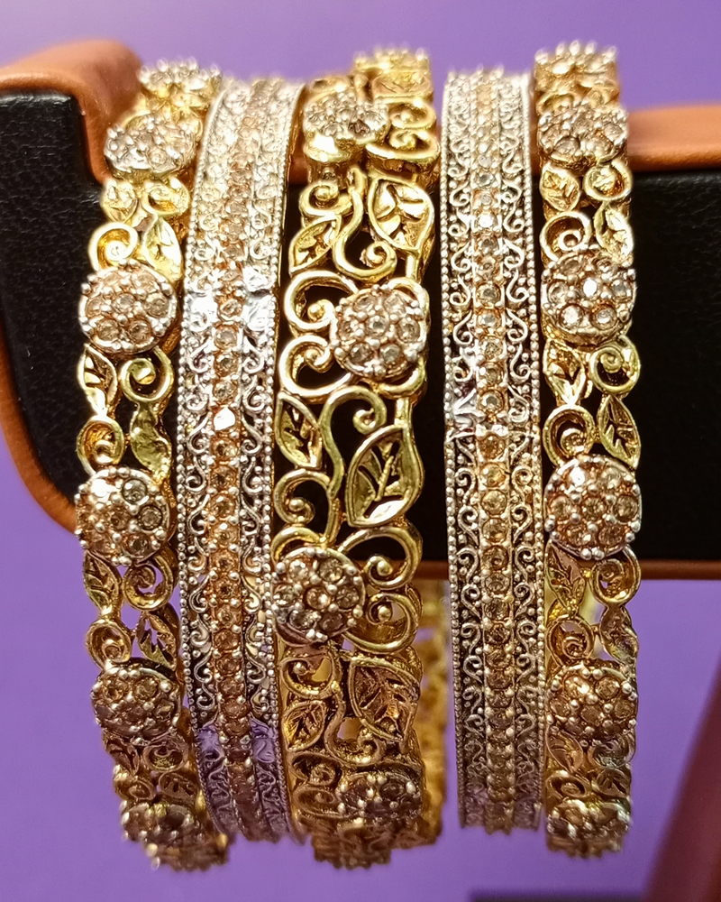 The Heritage Jewel Bangle Stack