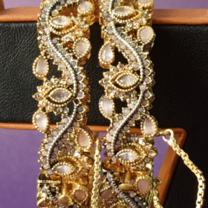 The Rosewater Crystal Kada Pair