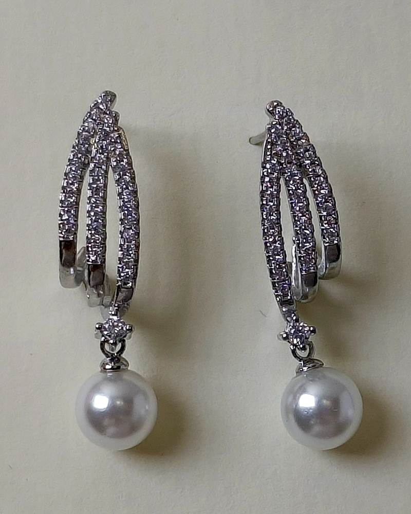 Pearl Cascade Earrings