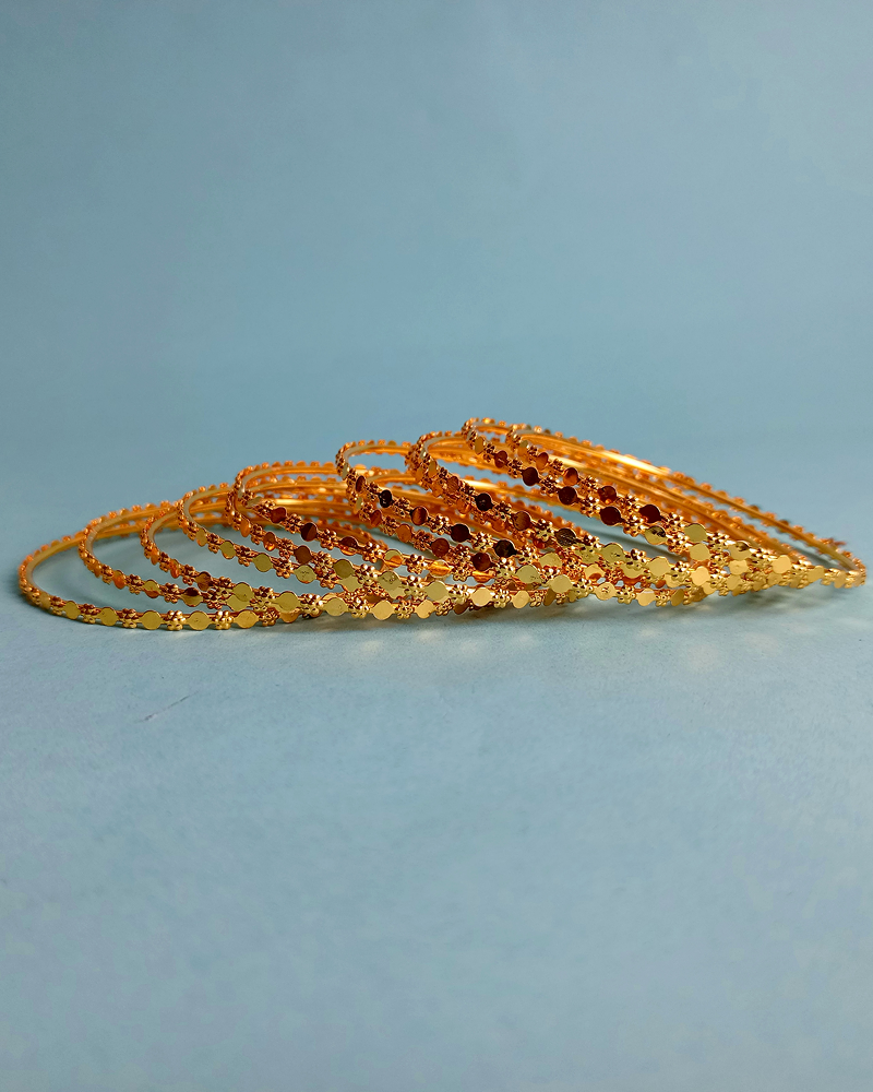 Noor-e-Naz Gold Bangles - Image 2