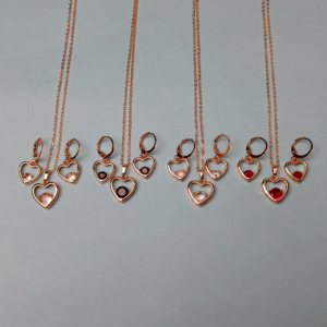 Midnight Halo Bloom Pendant Set