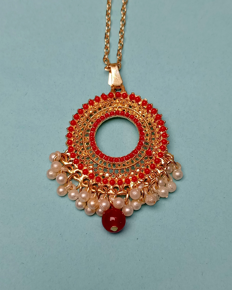 Luminous Teardrop Halo Necklace Set - Image 36