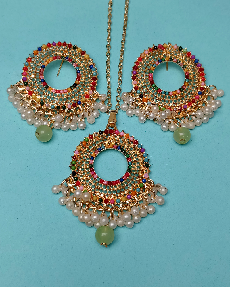 Luminous Teardrop Halo Necklace Set - Image 35