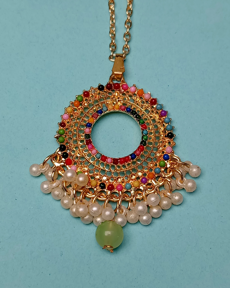 Luminous Teardrop Halo Necklace Set - Image 34