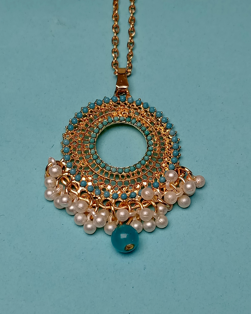 Luminous Teardrop Halo Necklace Set - Image 31