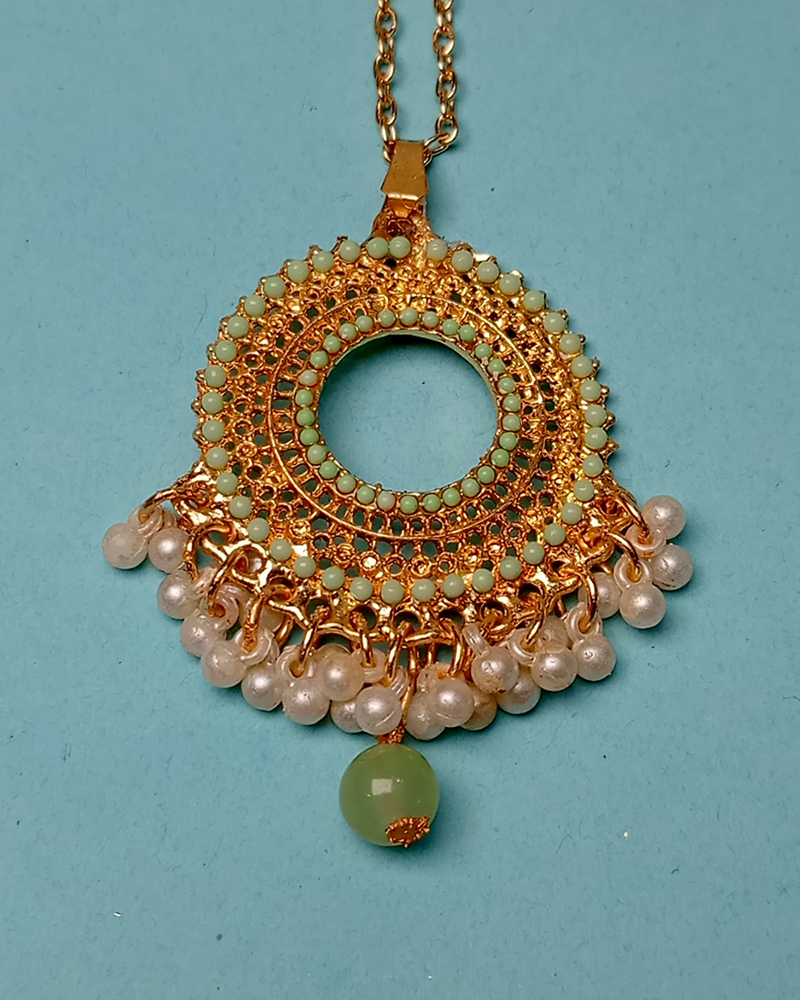 Luminous Teardrop Halo Necklace Set - Image 25