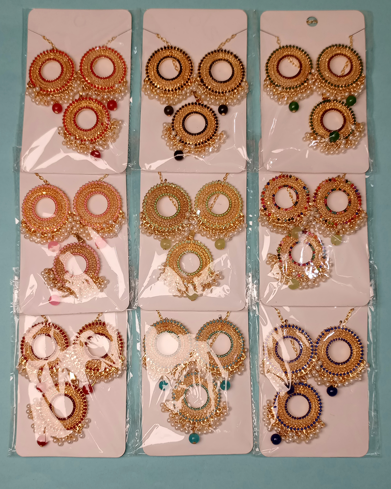 Luminous Teardrop Halo Necklace Set