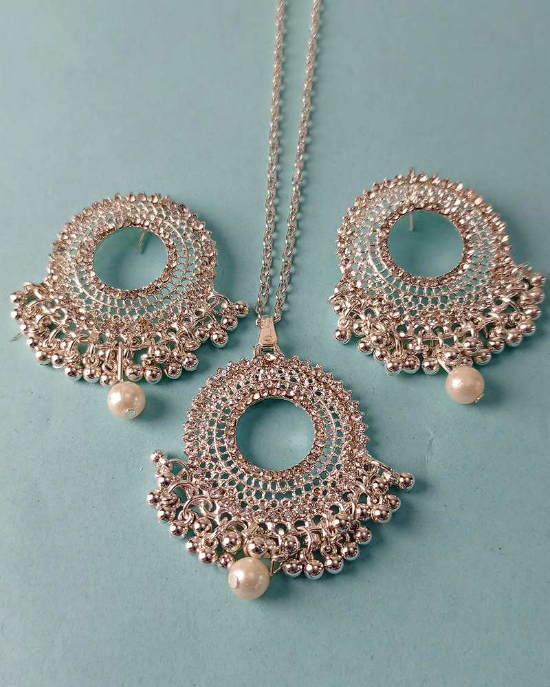 Luminous Teardrop Halo Necklace Set - Image 12