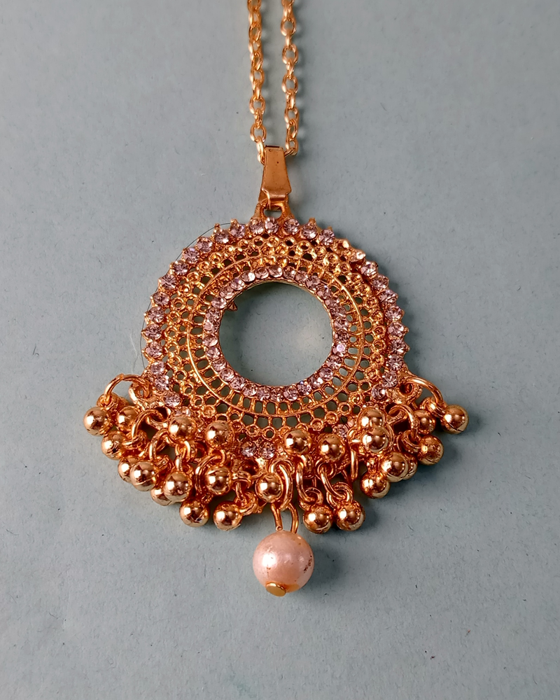 Luminous Teardrop Halo Necklace Set - Image 4