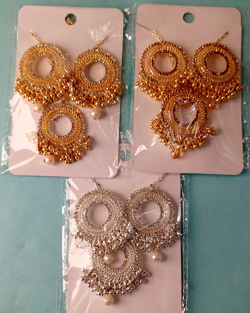 Luminous Teardrop Halo Necklace Set - Image 2