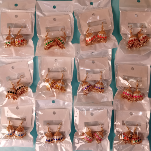 Heritage Filigree Tiered Jhumkas