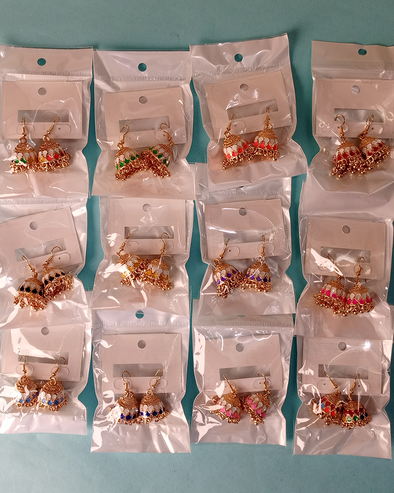 Heritage Filigree Tiered Jhumkas