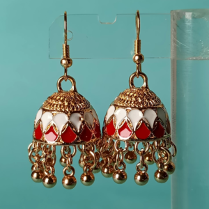 Heritage Filigree Tiered Jhumkas
