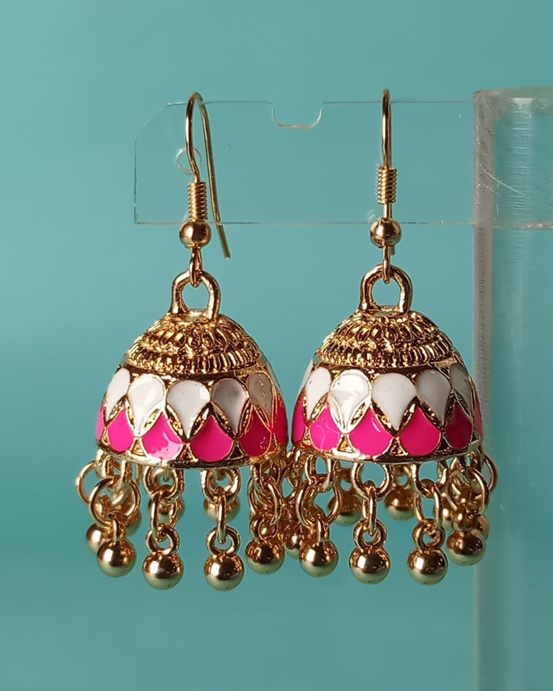 Heritage Filigree Tiered Jhumkas - Image 20