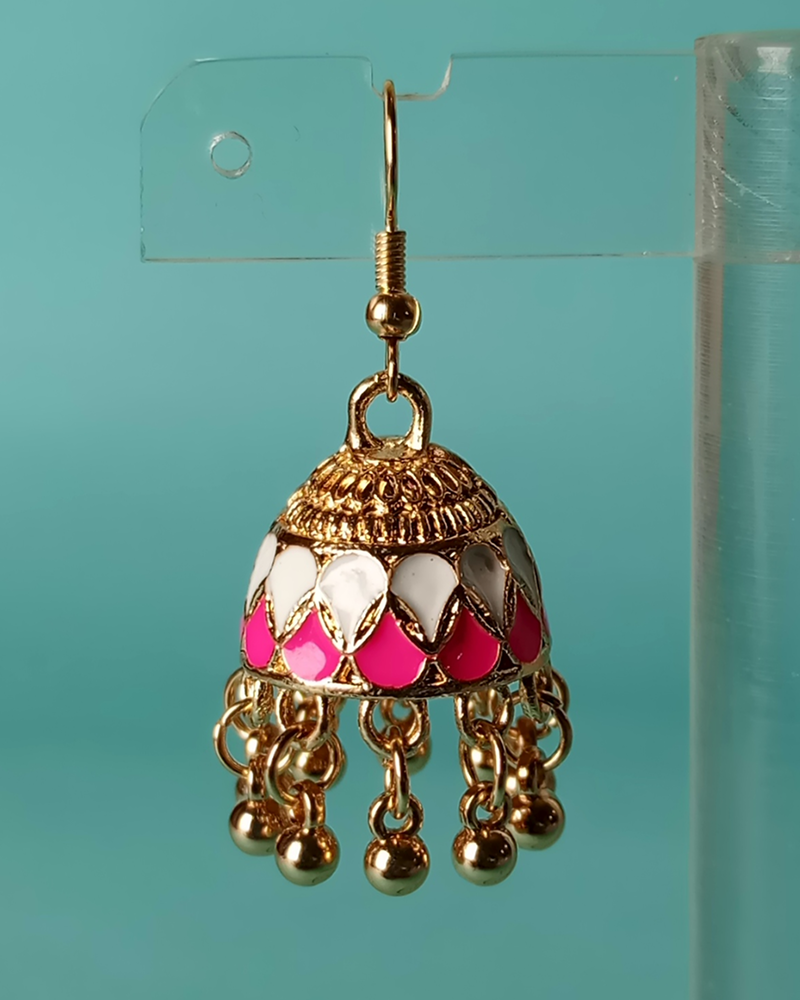 Heritage Filigree Tiered Jhumkas - Image 19