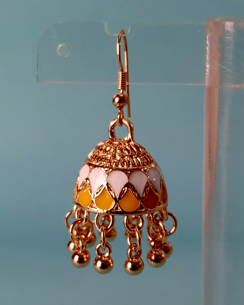 Heritage Filigree Tiered Jhumkas - Image 11