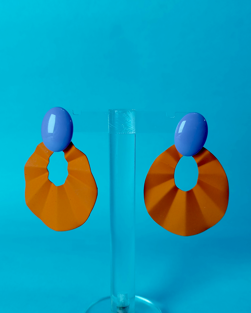 Celestial Crystal Drop Earrings - Image 5