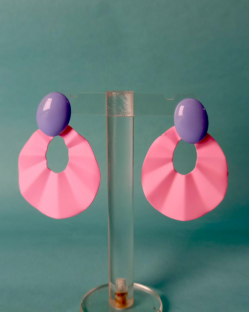 Celestial Crystal Drop Earrings - Image 3