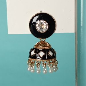 Majestic Filigree Petal Jhumkas
