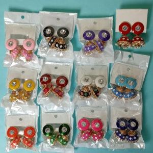 Majestic Filigree Petal Jhumkas