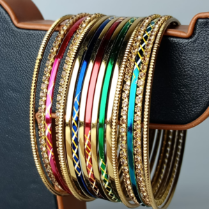 Noor Royale Multicolor Bangles Set