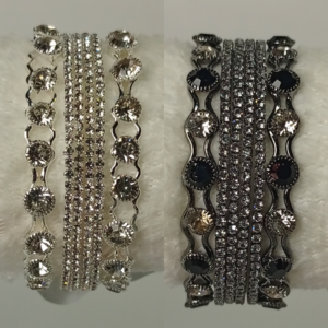 Crystal Studded Kada Bangle Set